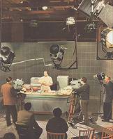 Hahn auf Sendung. Quelle: Verein Film- und Fernsehmuseum Hamburg e.V.