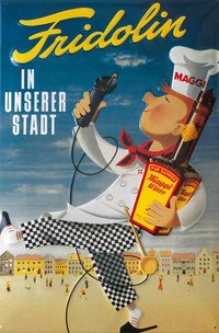 Werbeplakat Maggi (1950er). Quelle: Maggi GmbH