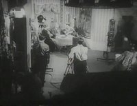Das erste Studio im Bunker Nr.1. Quelle: NWDR Rolle