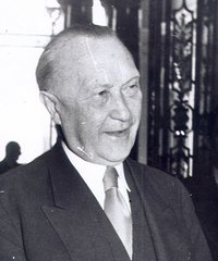 Konrad Adenauer. Quelle: Staatsarchiv Hamburg