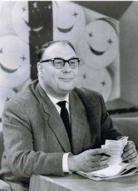 Fot zeigt Heinz Erhardt in der Aktuellen Schaubude.