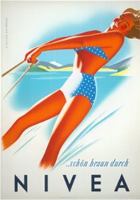 Nivea-Anzeige (1950). Quelle: Beiersdorf AG